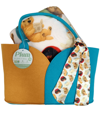 SET PLAID+BORSA PLUM 130X160 Tellini S.r.l. Ingrosso Abbigliamento